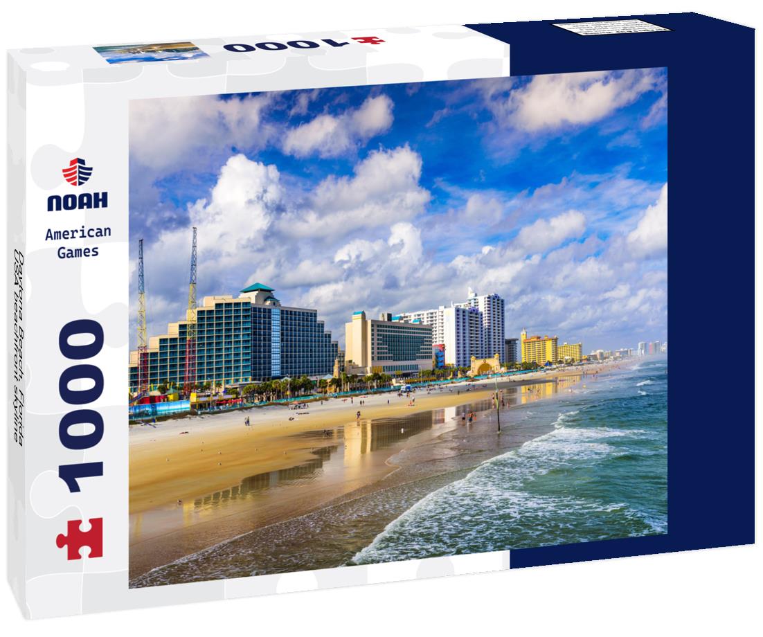 Noah Jigsaw Puzzle Daytona Beach, Florida, USA beachfront skyline 1000 pieces