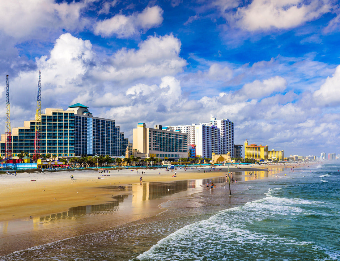 Noah Jigsaw Puzzle Daytona Beach, Florida, USA beachfront skyline 1000 pieces