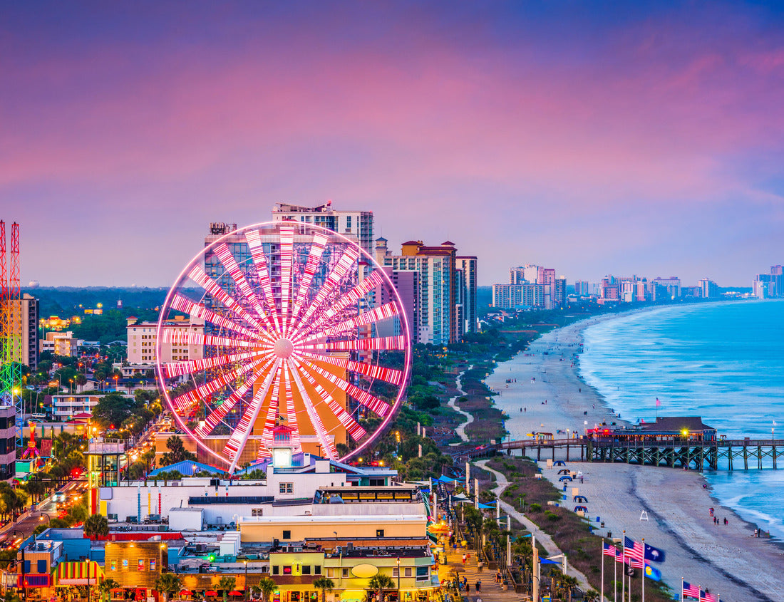 Noah Jigsaw Puzzle Myrtle Beach, South Carolina, USA city skyline 1000 pieces