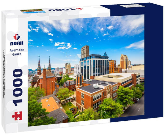 Noah Jigsaw Puzzle Birmingham, Alabama, USA downtown city skyline 1000 pieces