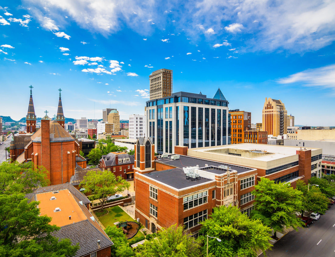 Noah Jigsaw Puzzle Birmingham, Alabama, USA downtown city skyline 1000 pieces