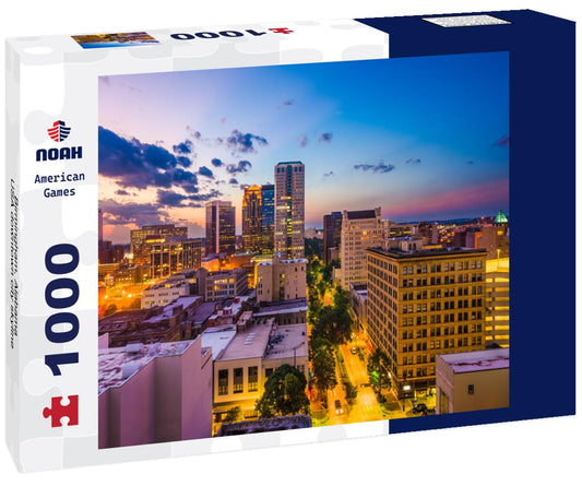 Noah Jigsaw Puzzle Birmingham, Alabama, USA downtown city skyline 1000 pieces