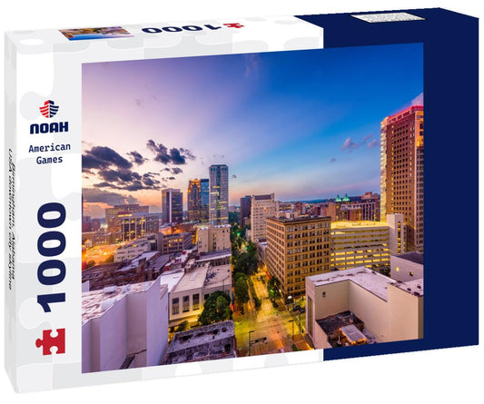Noah Jigsaw Puzzle Birmingham, Alabama, USA downtown city skyline 1000 pieces