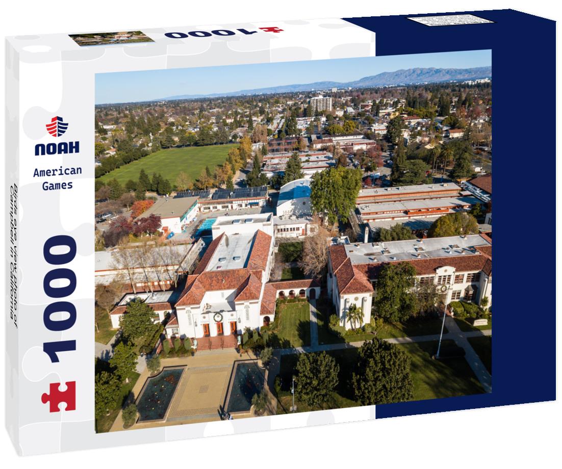 Noah Jigsaw Puzzle Birds eye view photo of Campbell in California 1000 pieces