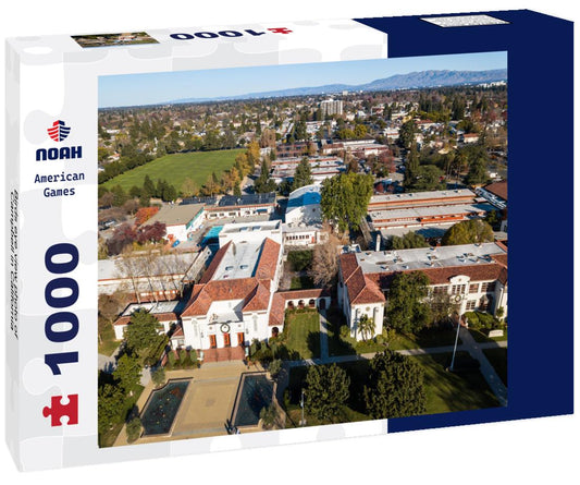 Noah Jigsaw Puzzle Birds eye view photo of Campbell in California 1000 pieces