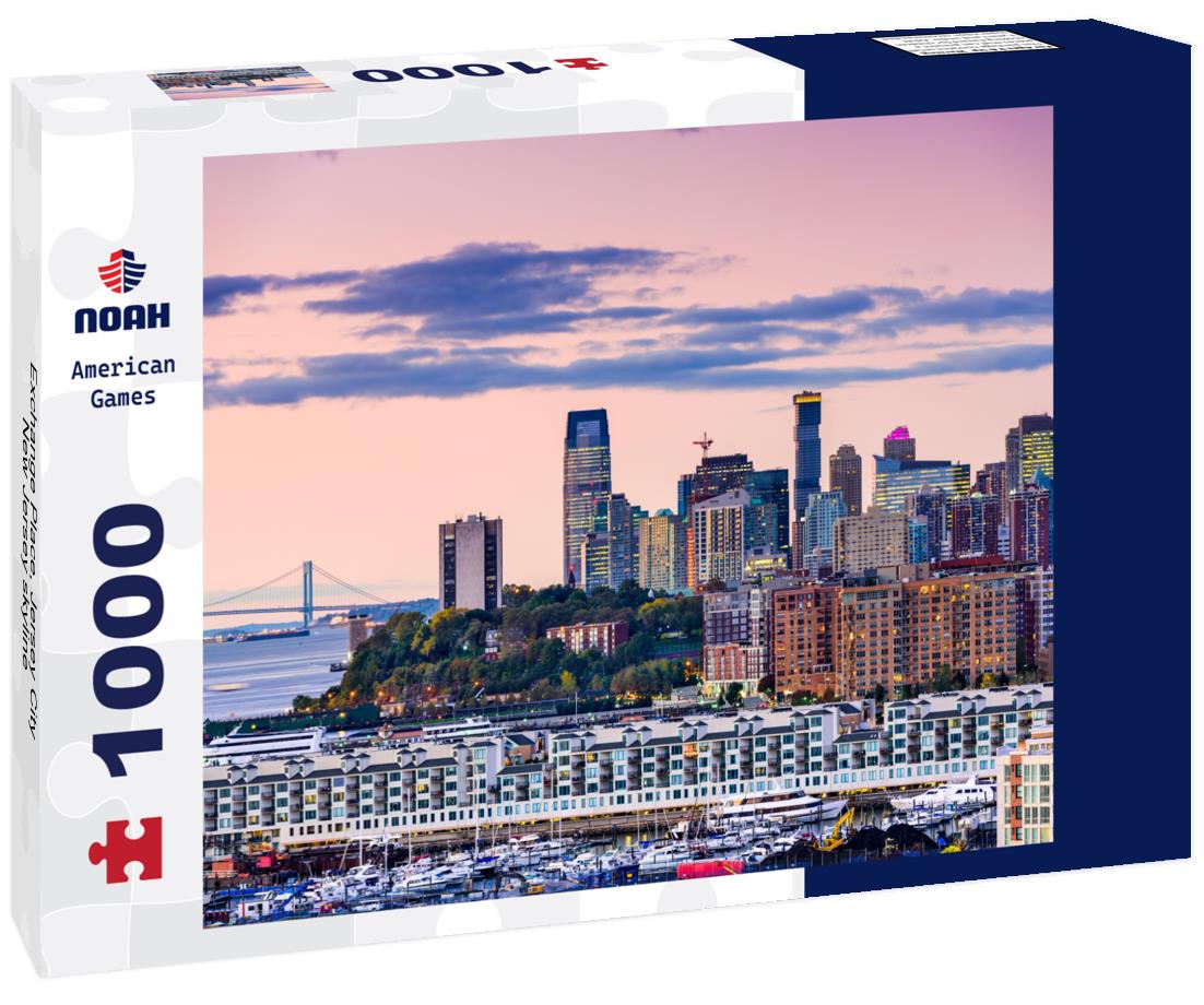 Noah Jigsaw Puzzle Exchange Place, Jersey City, New Jersey skyline 1000 pieces