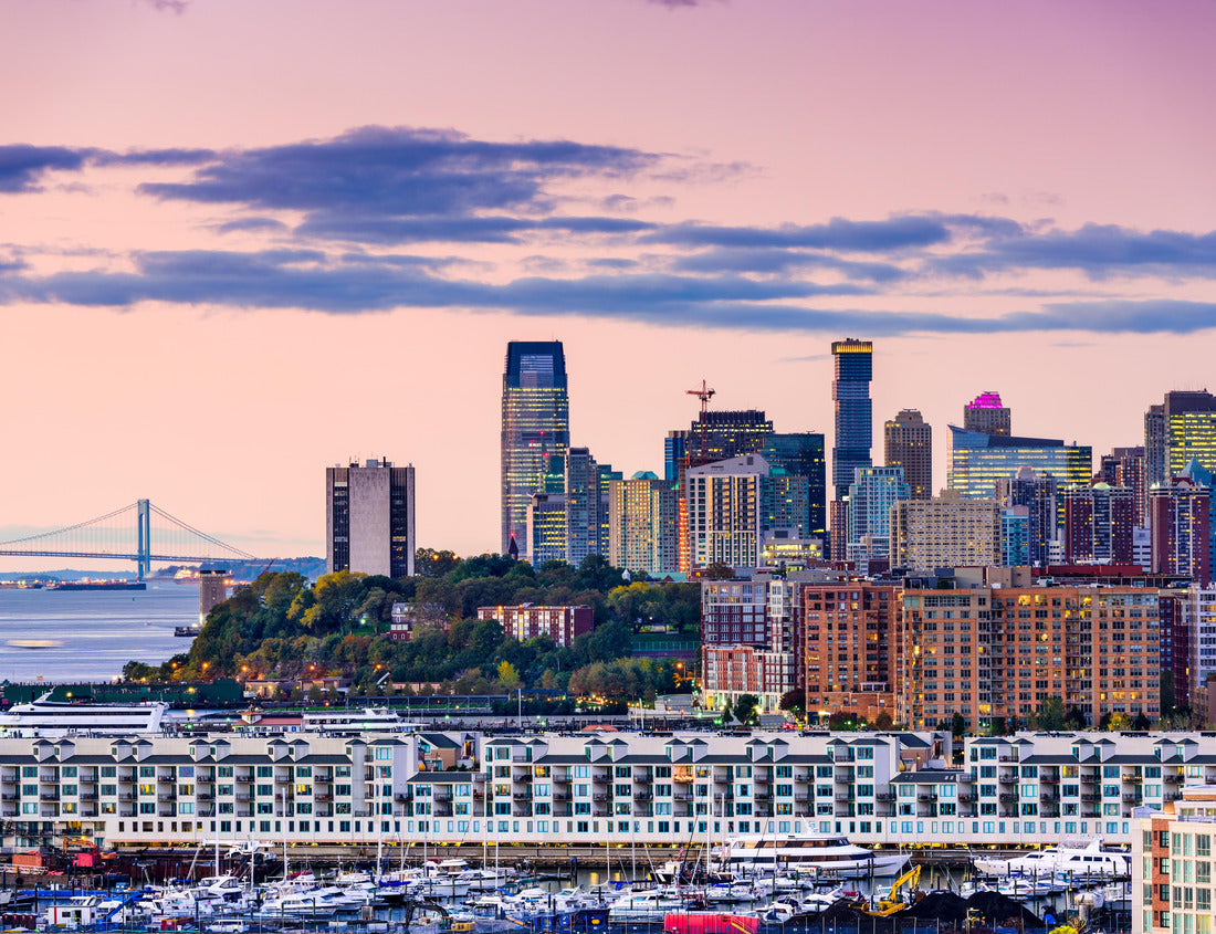 Noah Jigsaw Puzzle Exchange Place, Jersey City, New Jersey skyline 1000 pieces