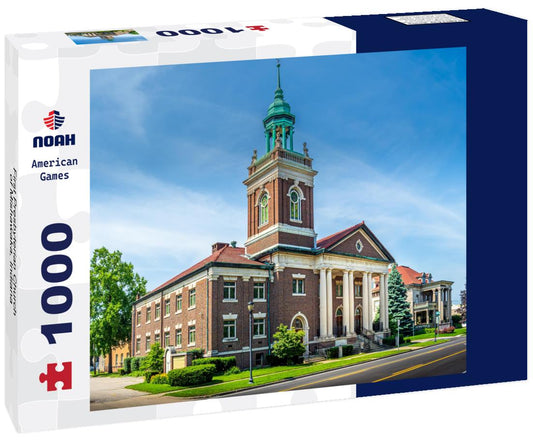 Noah Jigsaw Puzzle First Presbyterian Church of Mishawaka, Indiana 1000 pieces