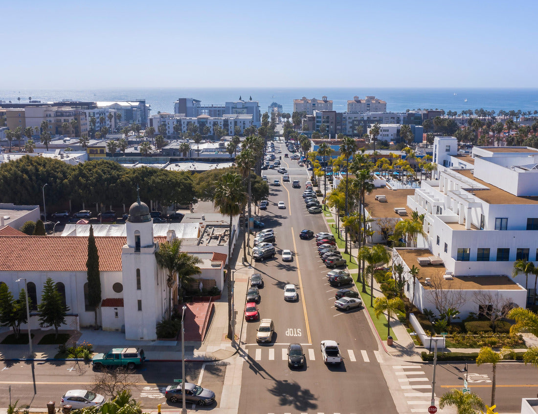 Noah Jigsaw Puzzle downtown city area of Oceanside, California, USA 1000 pieces
