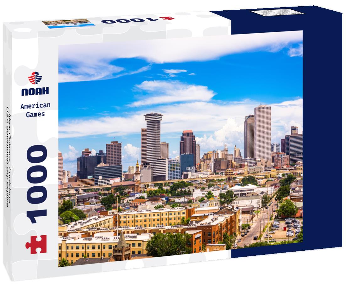 Noah Jigsaw Puzzle New Orleans, Louisiana, USA downtown city skyline 1000 pieces