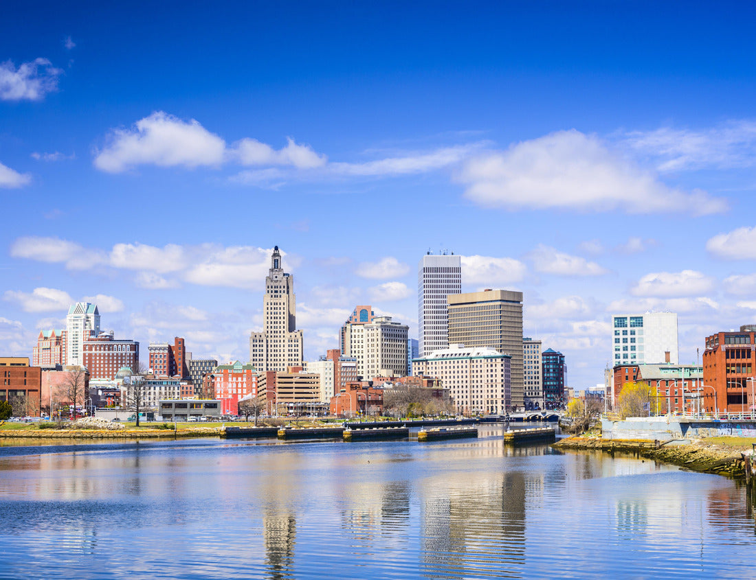 Noah Jigsaw Puzzle Providence, Rhode Island city skyline on the river 1000 pieces