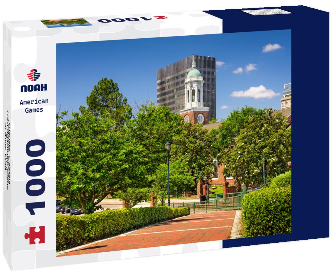 Noah Jigsaw Puzzle Augusta, Georgia, USA downtown scene at River Walk 1000 pieces
