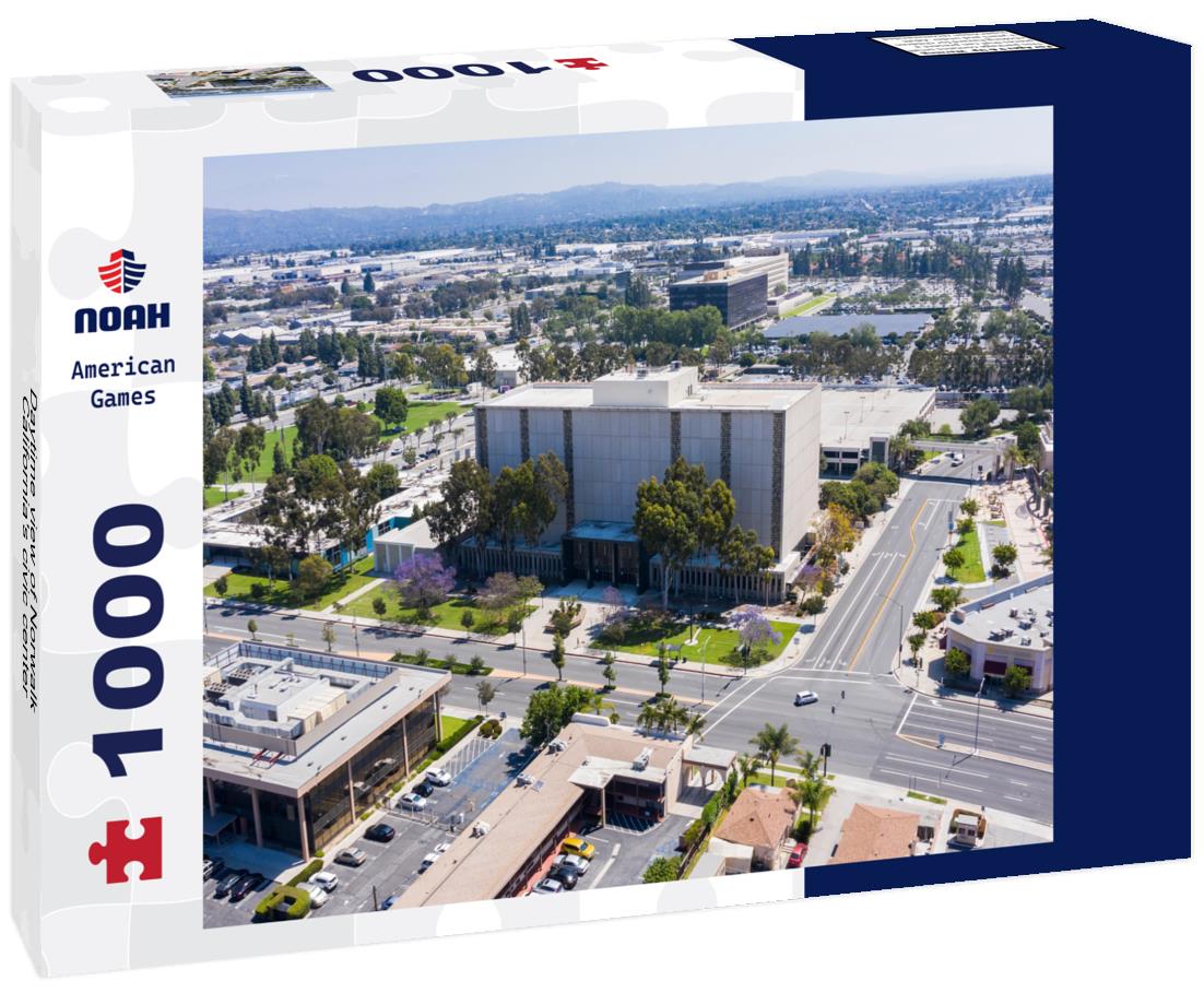 Noah Jigsaw Puzzle Daytime view of Norwalk, California's civic center 1000 pieces