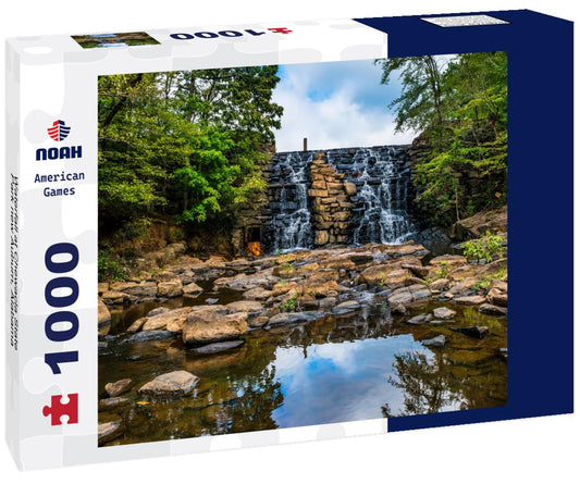 Noah Jigsaw Puzzle Waterfall at Chewacla State Park new Auburn, Alabama 1000 pieces