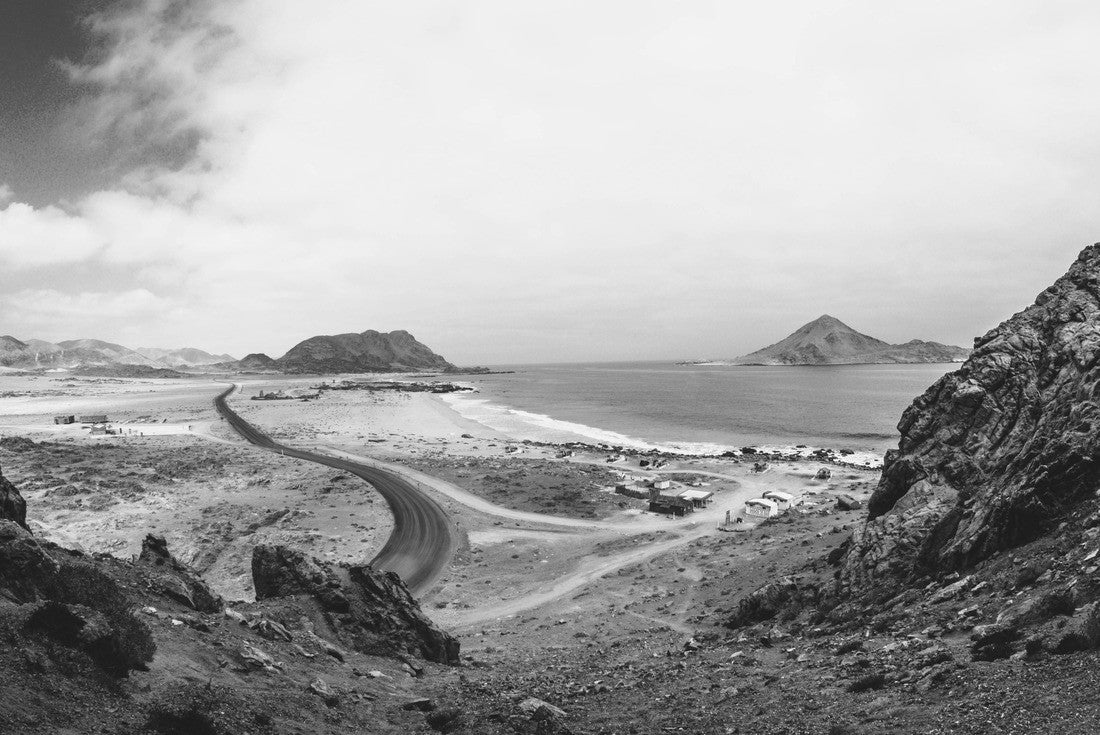 National Park Pan de Azucar - Chañaral, Atacama - Chile 2000pc PuzzleBlack and White