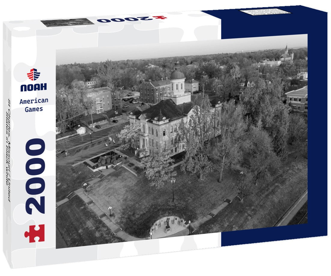 St Charles, Missouri / United States 2000pc PuzzleBlack and White