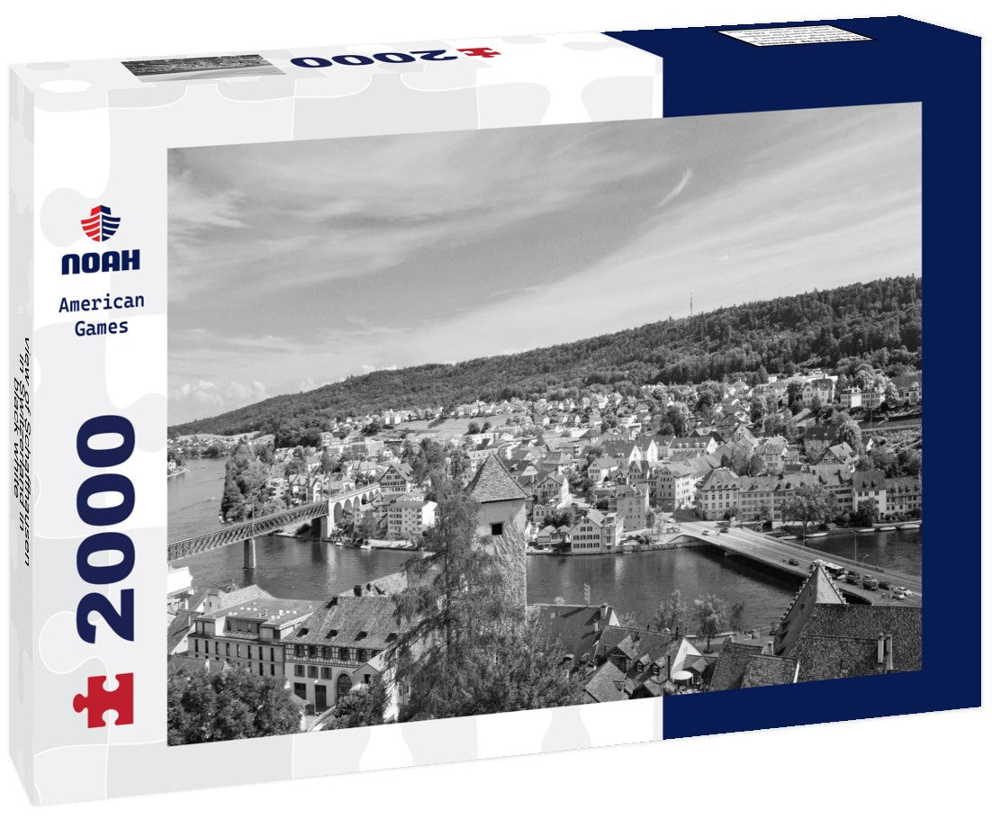 Schaffhausen in Switzerland 2000pc PuzzleBlack and White