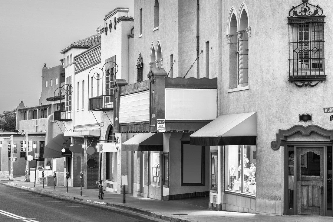 Santa Fe, New Mexico, USA streets at dusk 2000pc PuzzleBlack and White