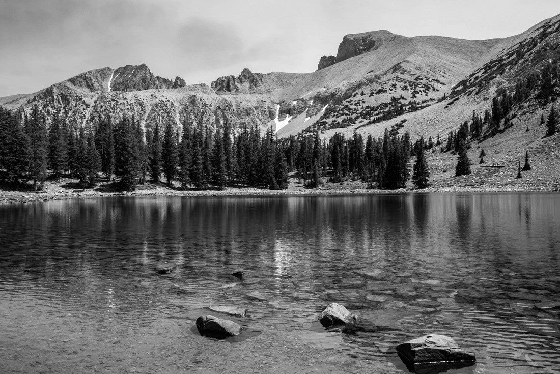 Beautiful landscape view of Great Basin National Park during the day in eastern Nevada 2000pc PuzzleBlack and White