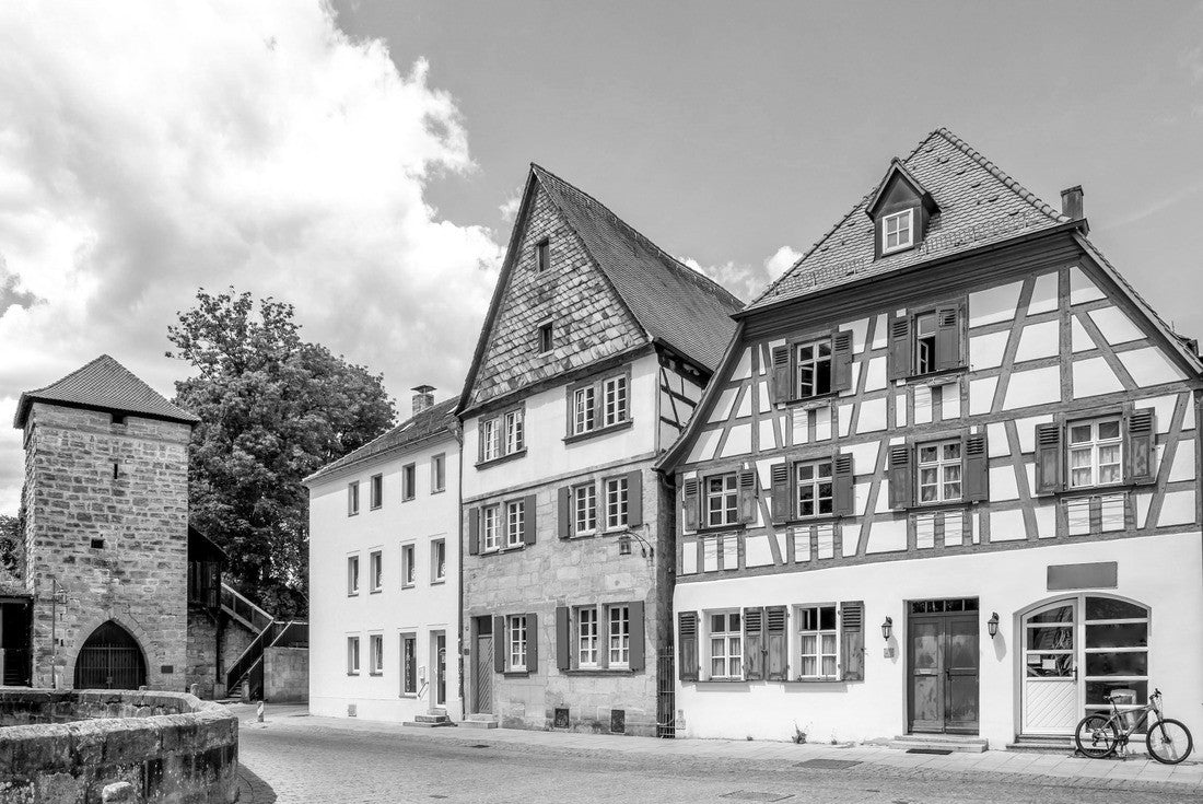Historic tower Forchheim, Bavaria, Germany 2000pc PuzzleBlack and White