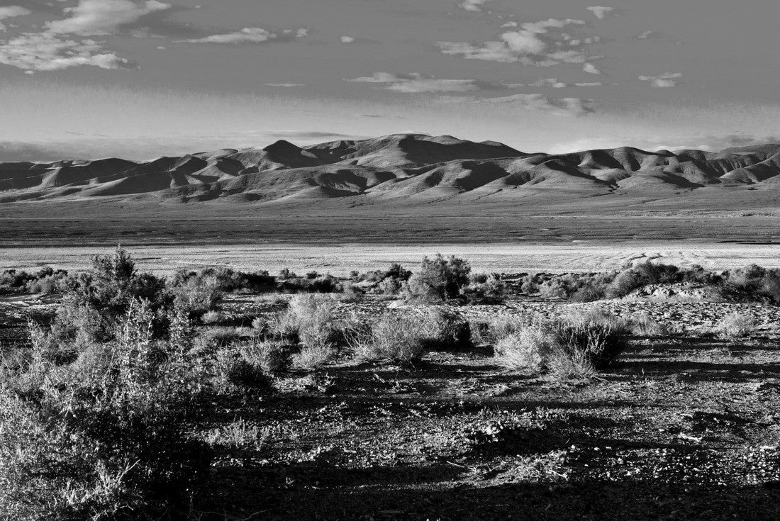 USA, Nevada, Fallon. Scenic vistas along US Highway 50 2000pc PuzzleBlack and White