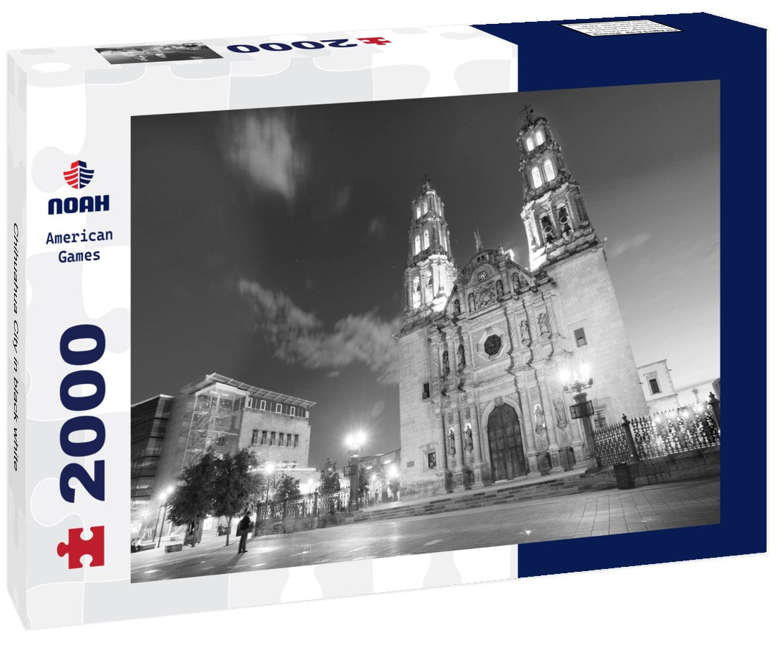 Chihuahua City 2000pc PuzzleBlack and White
