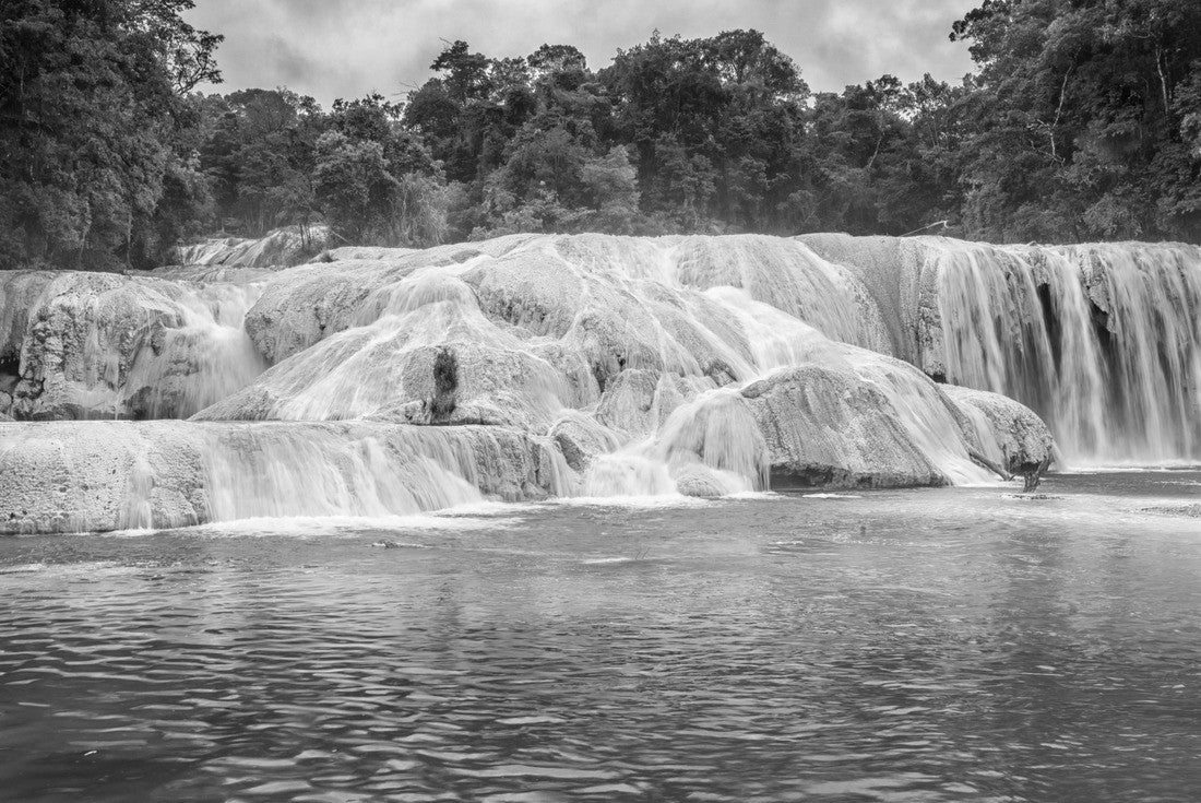 Agua Azul waterfall, Chiapas 2000pc PuzzleBlack and White