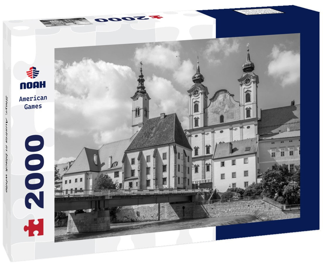 Steyr, Austria 2000pc PuzzleBlack and White