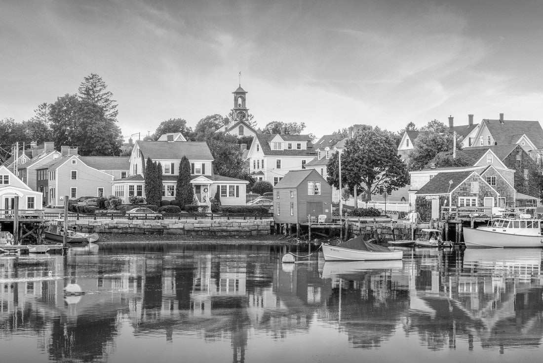 Portsmouth, New Hampshire, USA townscape 2000pc PuzzleBlack and White