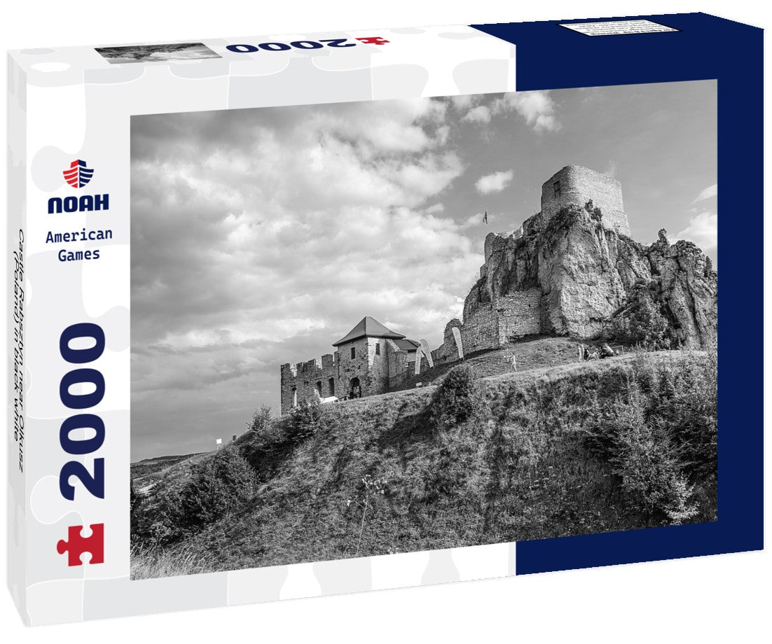 Castle Rabsztyn near Olkusz (Poland) 2000pc PuzzleBlack and White