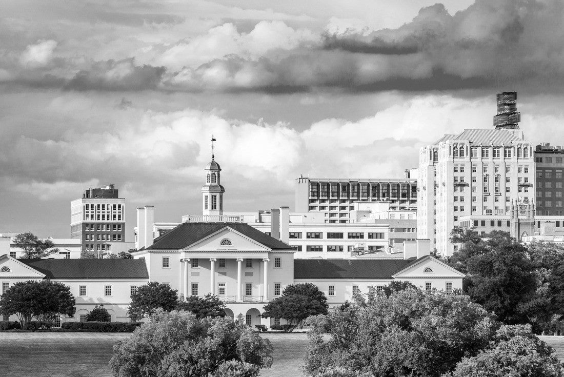Noah Jigsaw Puzzle Richmond, Virginia, USA downtown cityscape and historic architecture in black white 2000 pieces