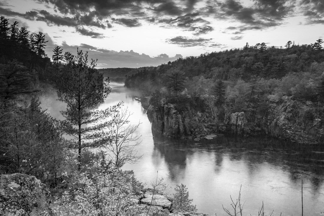 St. Croix River 2000pc PuzzleBlack and White