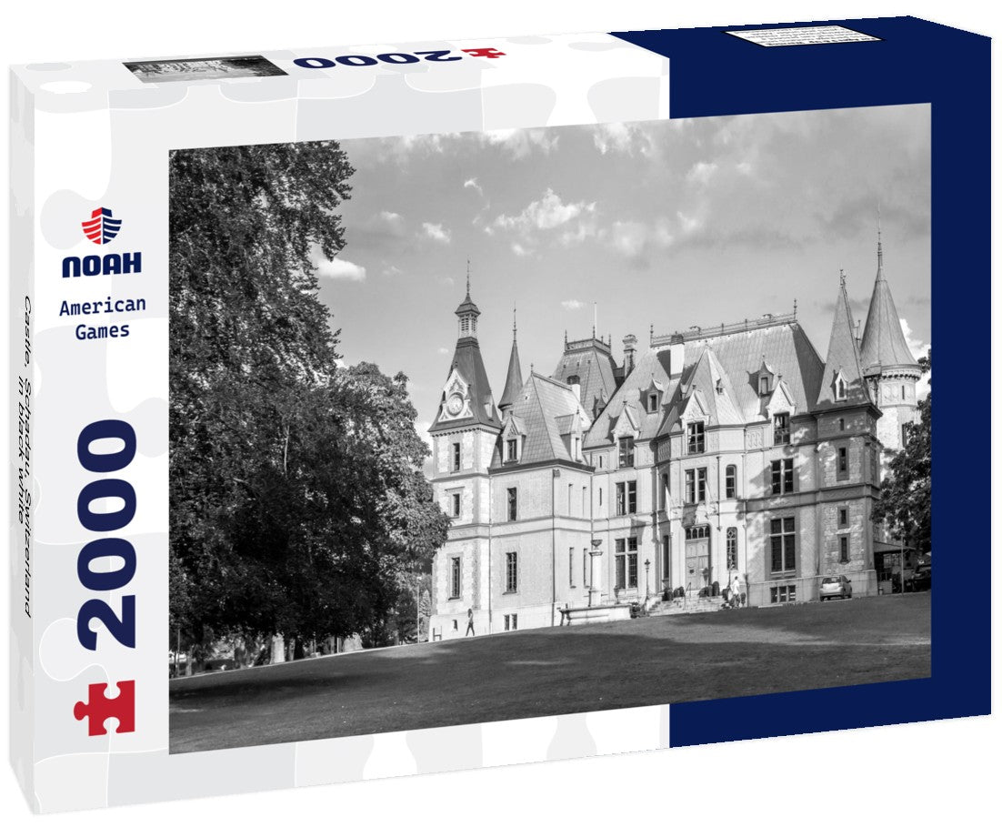 Castle, Schadau, Switzerland 2000pc PuzzleBlack and White