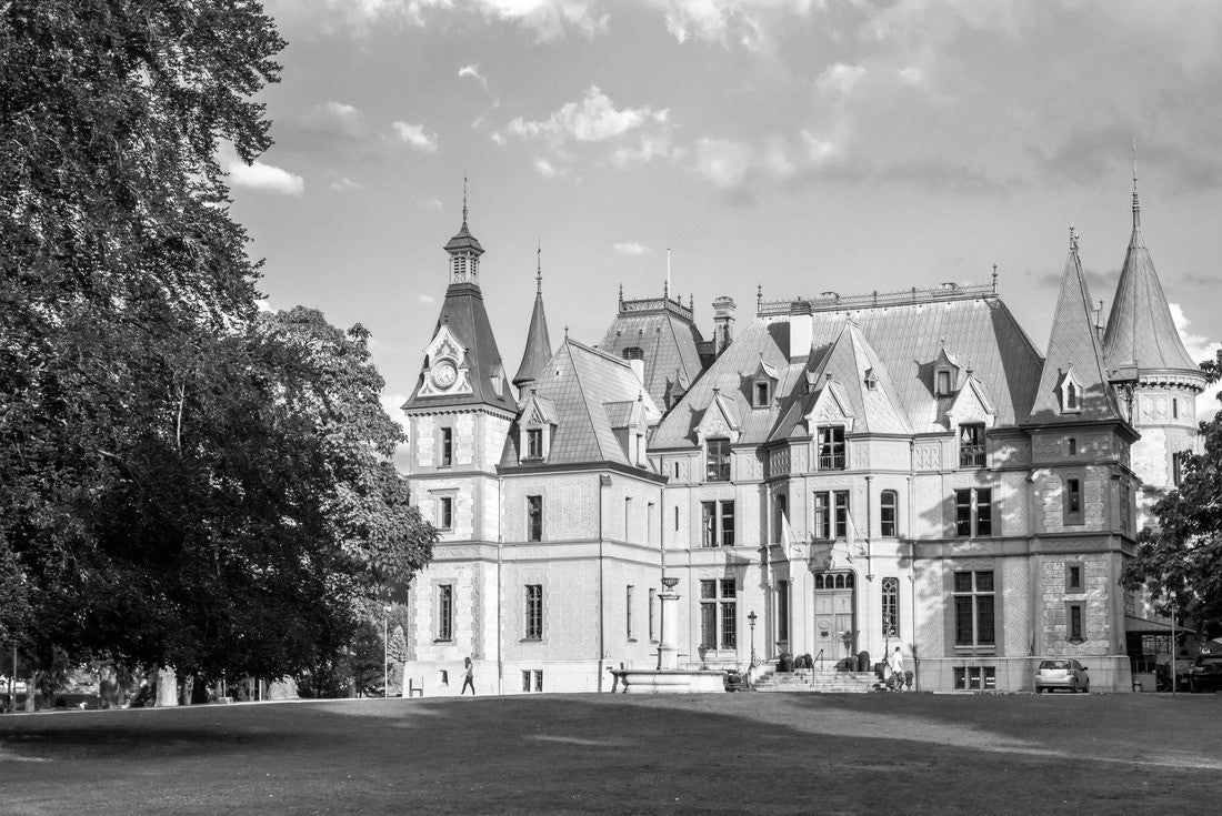 Castle, Schadau, Switzerland 2000pc PuzzleBlack and White