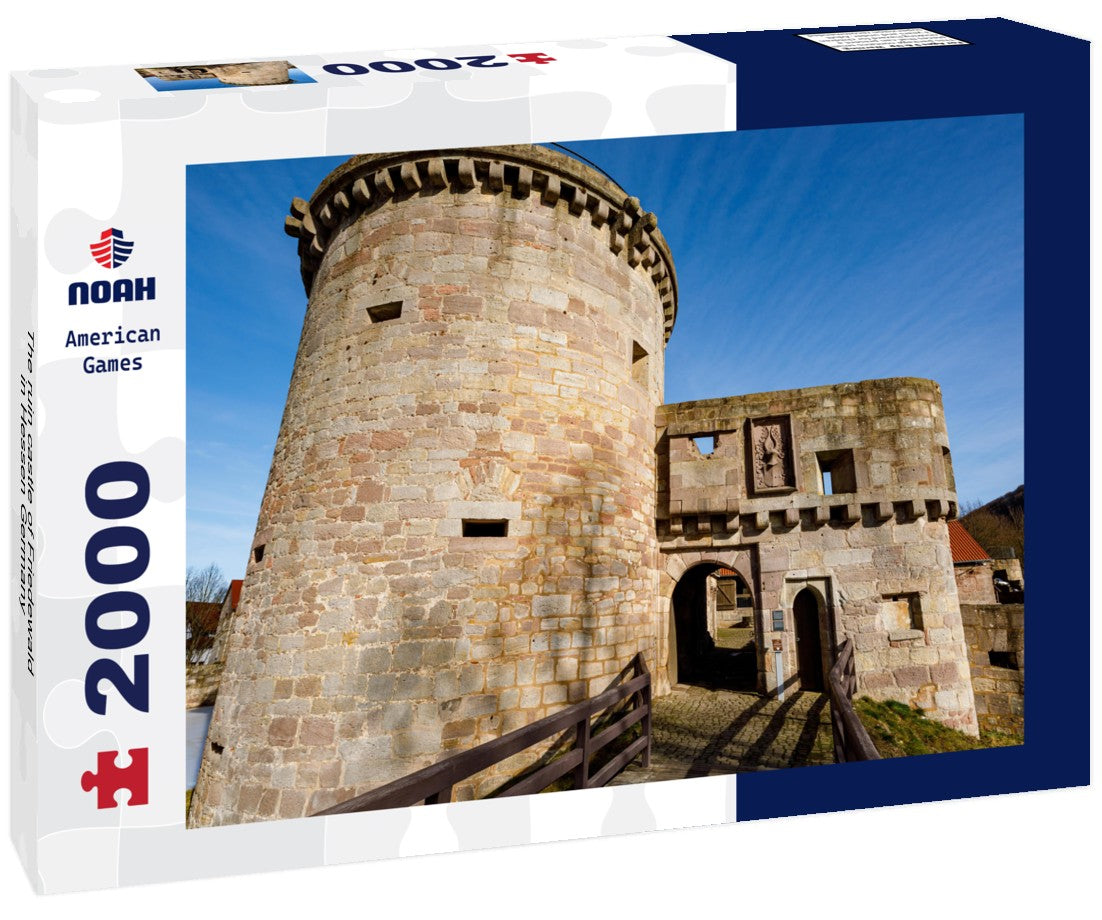 The ruin castle of Friedewald in Hessen Germany 2000pc Puzzle