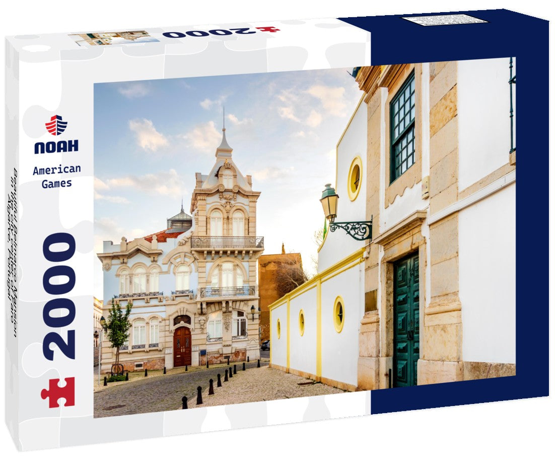 Beautiful Belmarco Mansion in the city center of Faro, Algarve, Portugal 2000pc Puzzle