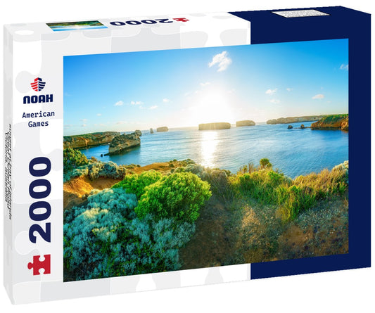 Noah Jigsaw Puzzle sunset at bay of islands, Great Ocean Road, Victoria, australia 2000 pieces