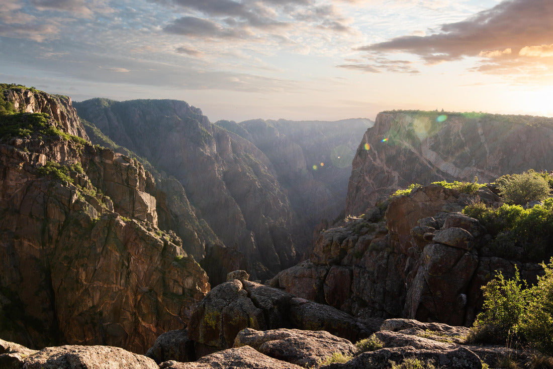 Sunset at Black Canyon of the Gunnison National Park, Colorado 2000pc Puzzle
