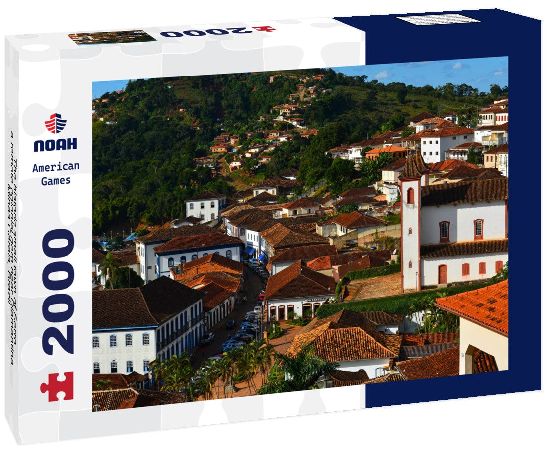 Noah Jigsaw Puzzle The historic small town of Serro, a remote colonial gem near Diamantina, Minas Gerais, Brazil 2000 pieces