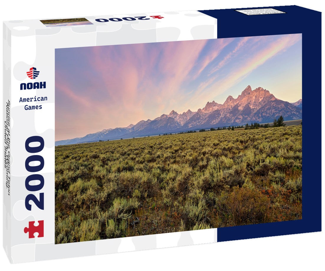 Noah Jigsaw Puzzle Sunrise at the Grand Teton National Park. Wyoming. United States 2000 pieces