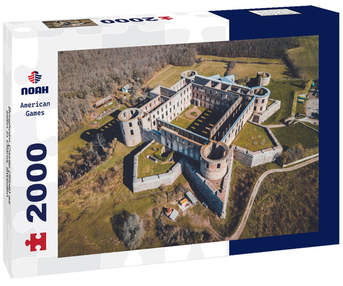 Borgholm Castle (Slott) as seen in Öland, Sweden 2000pc Puzzle