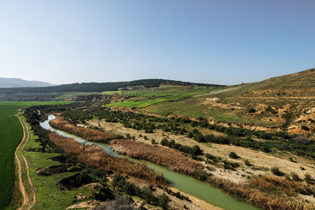 Tunisian Landscape - Oued Mellegue -Northern Tunisia 2000pc Puzzle