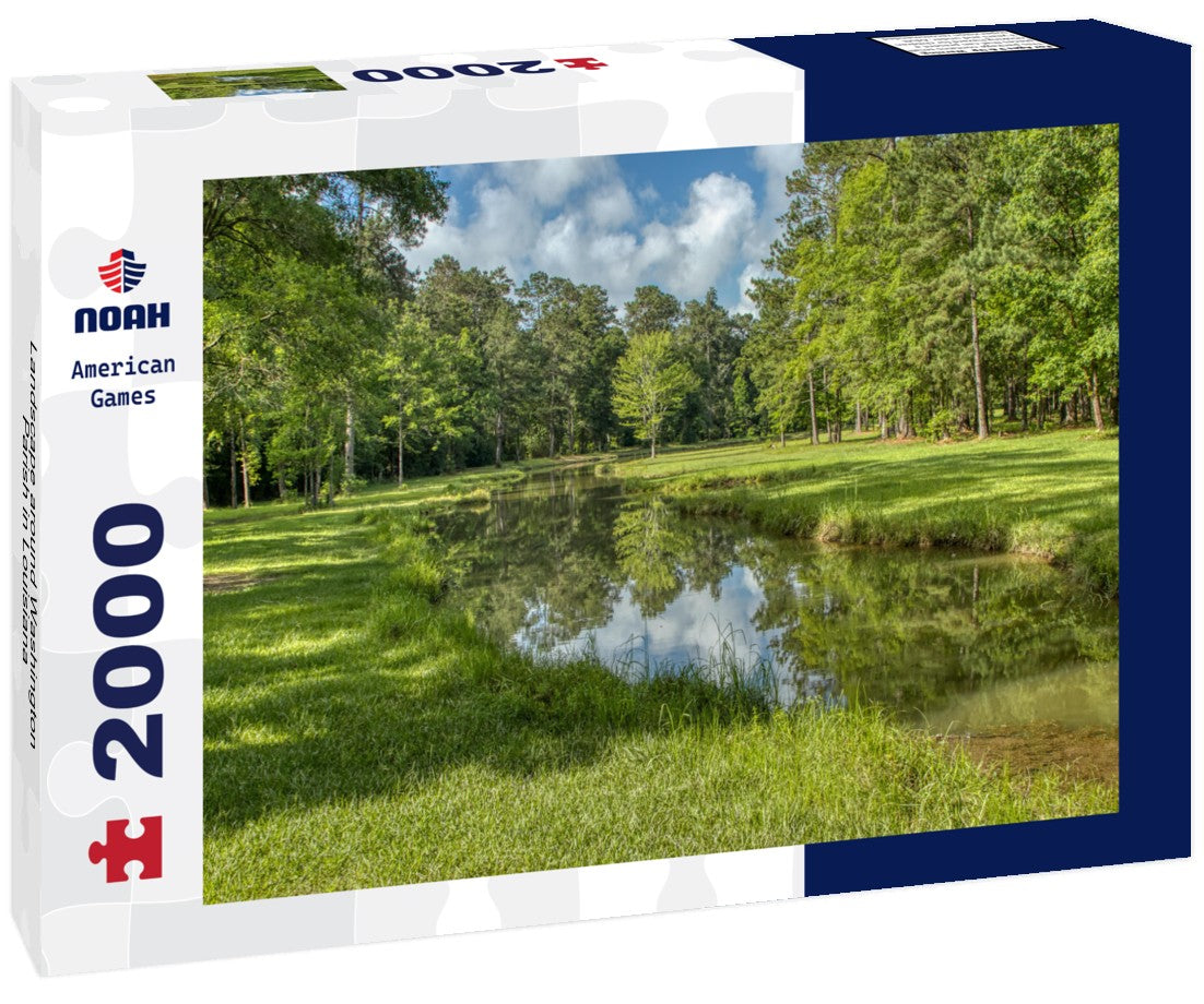 Landscape around Washington Parish in Louisiana 2000pc Puzzle