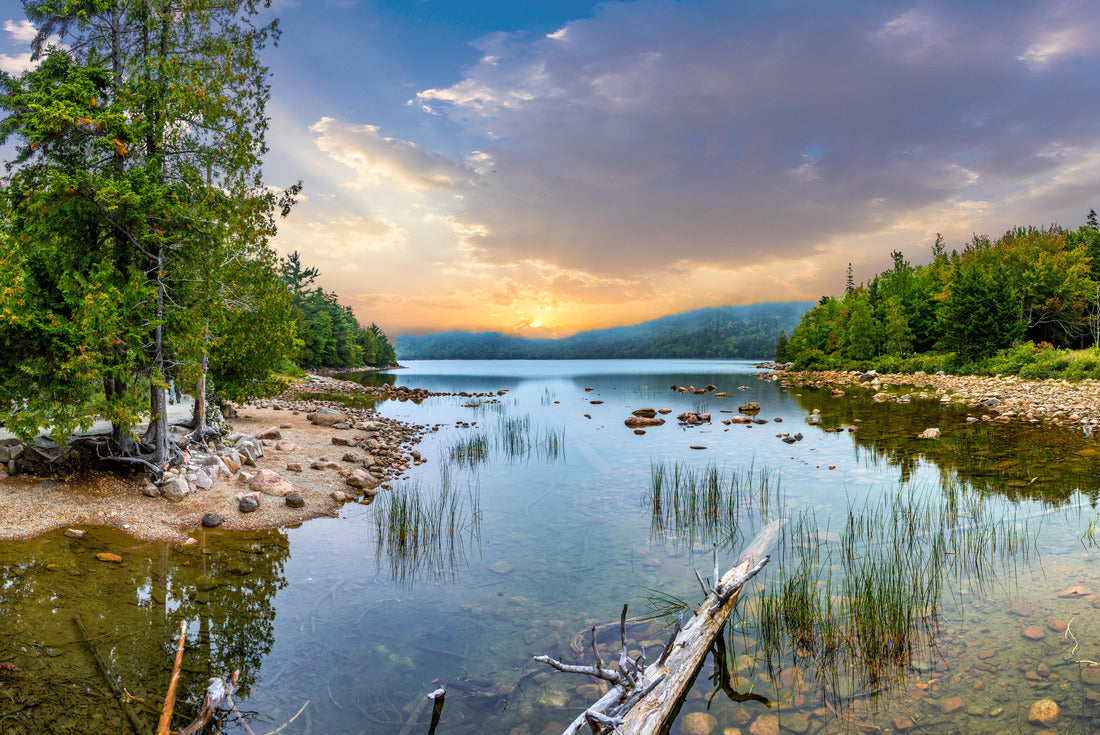 scenic lake Jordan in Arcadia National Park, Bar Harbor 2000pc Puzzle