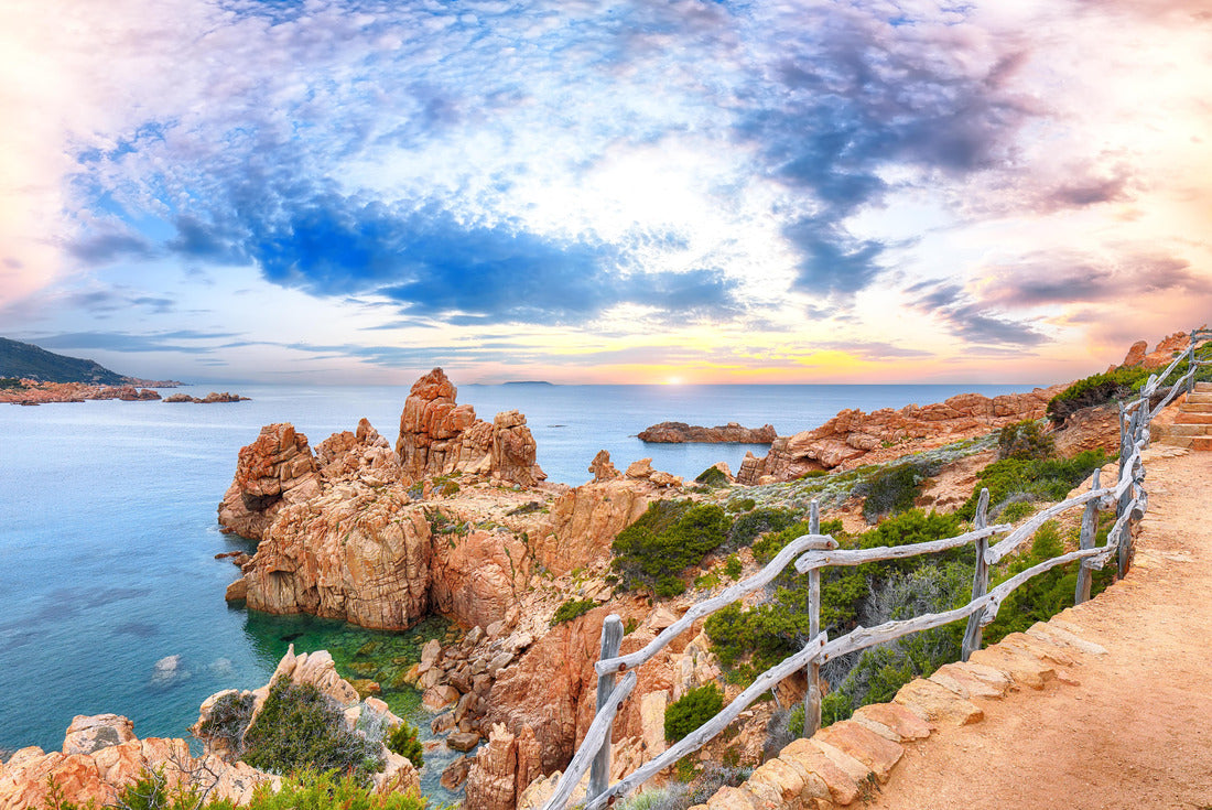 Stunning view of popular travel destination Costa Paradiso. Picturesque landcape of Mediterranean sea. Location: Costa Paradiso, Province of Sassari, Sardinia, Italy 2000pc Puzzle