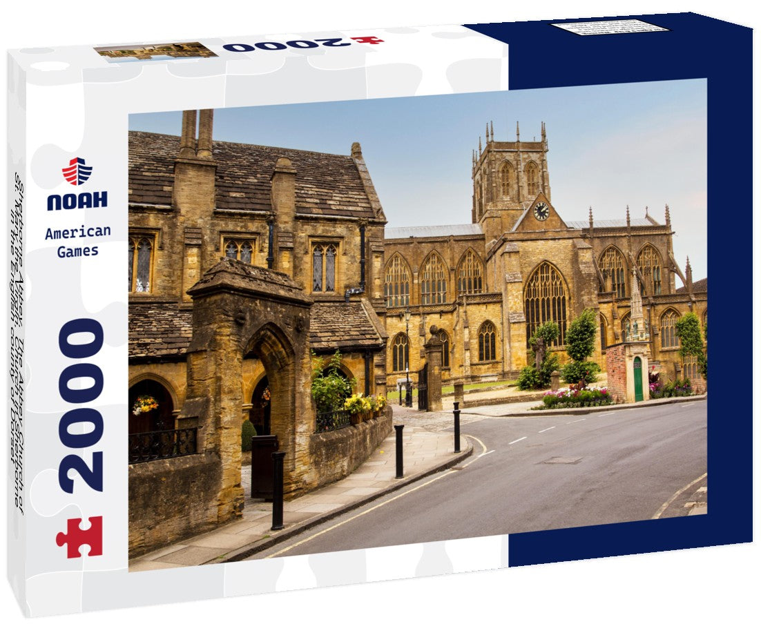 Sherborne Abbey, The Abbey Church of St. Mary the Virgin, Church in Sherborne in the English county of Dorset 2000pc Puzzle