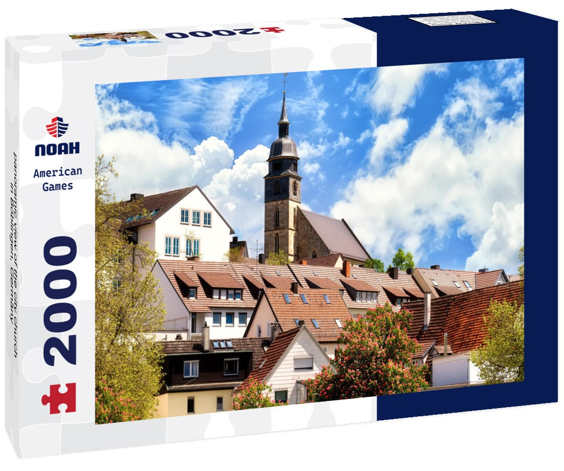 the city church in Böblingen, Germany 2000pc Puzzle