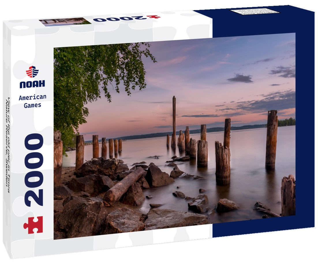 the old pier in Timra Nature Reserve, Sweden 2000pc Puzzle