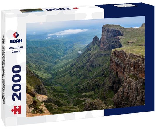 Noah Jigsaw Puzzle The Drakensberg is the eastern portion of the Great Escarpment, which encloses the central Southern African plateau 2000 pieces