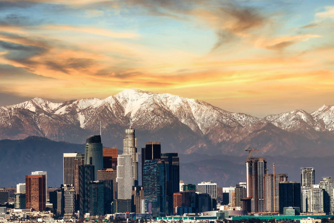 Los Angeles California Skyline Sunset 2000pc Puzzle